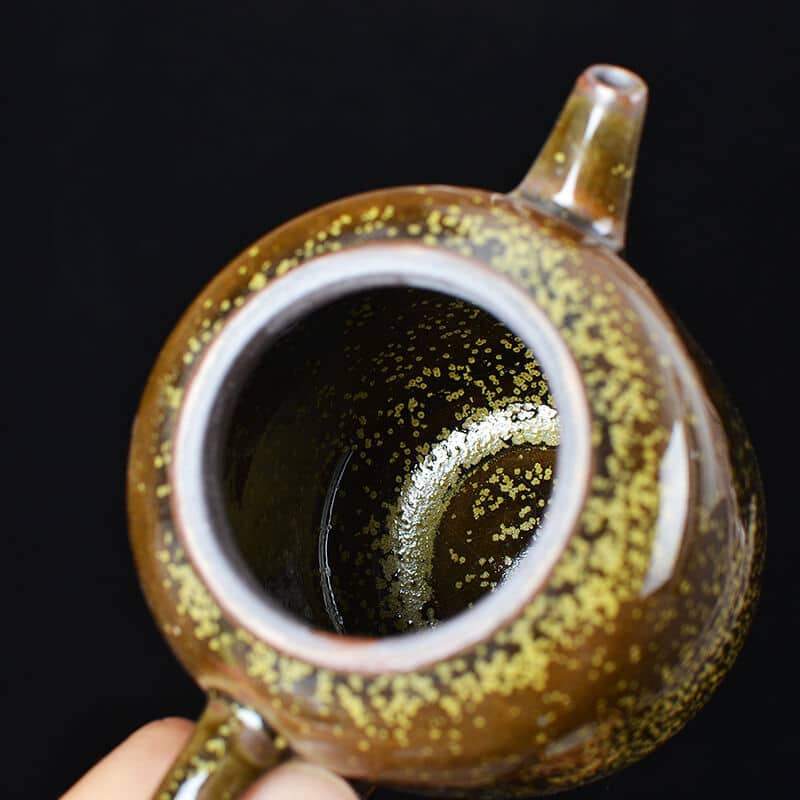 Autumn Leaves Jian Zhan Tenmoku Tea Cup-3
