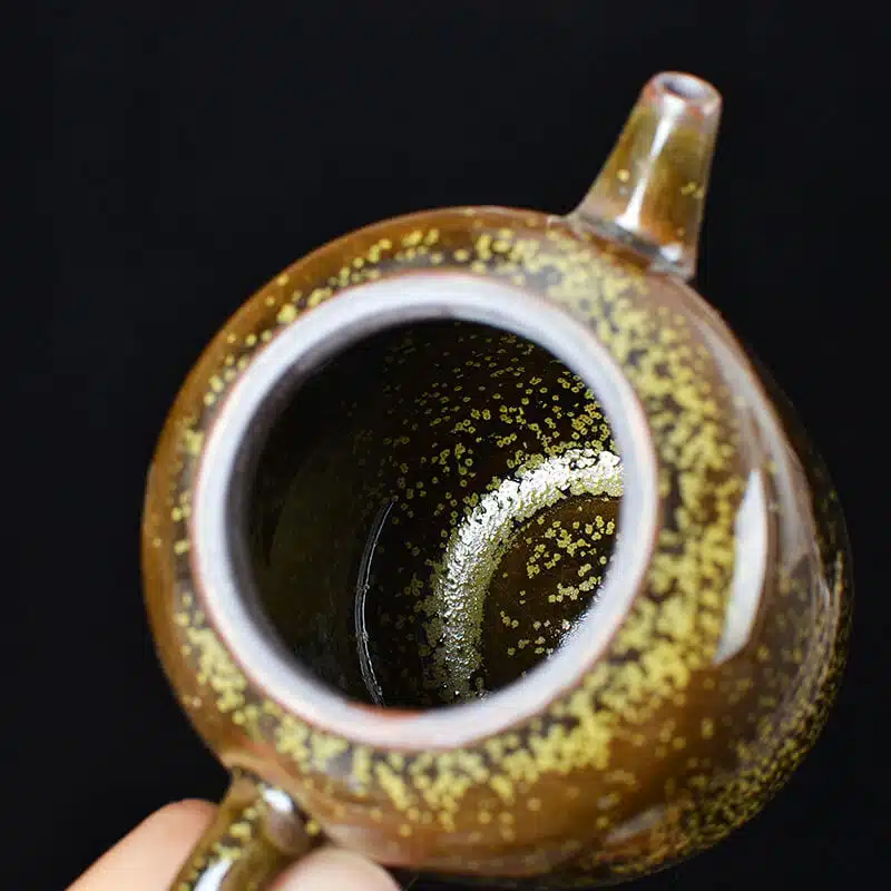 Autumn Leaves Jian Zhan Tenmoku Tea Cup-3