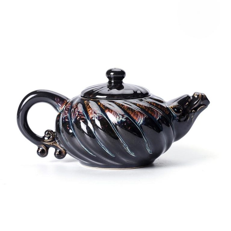 Palm Teapot JianZhan Tenmoku Teapot