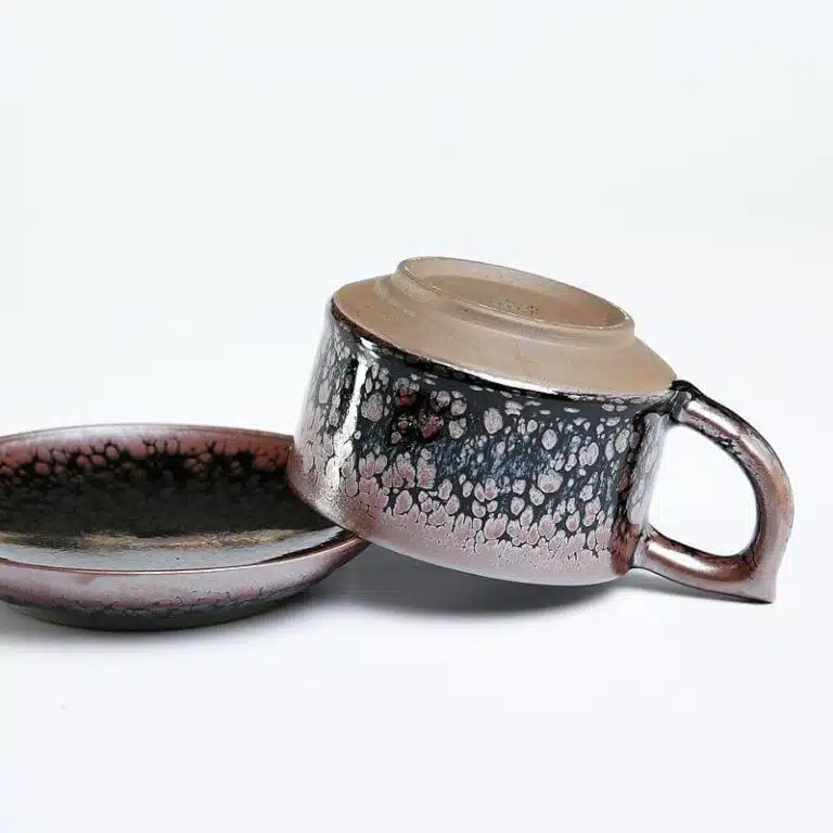 Succulent Jian Zhan Tenmoku Coffee Cup