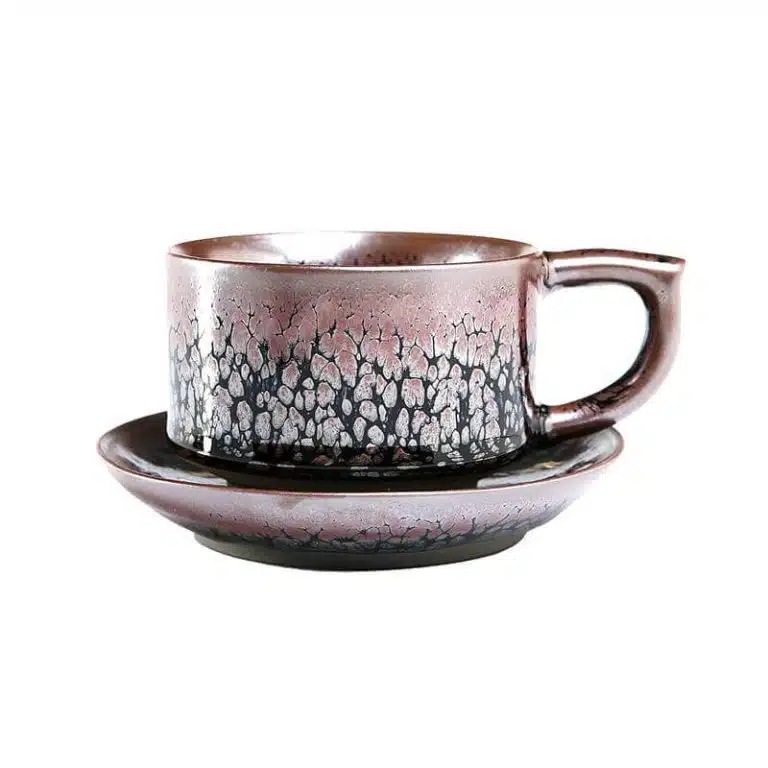 Succulent Jian Zhan Tenmoku Coffee Cup
