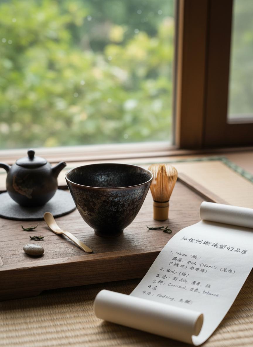 How to Judge the Quality of Jian zhan 2 tenmoku tea cup