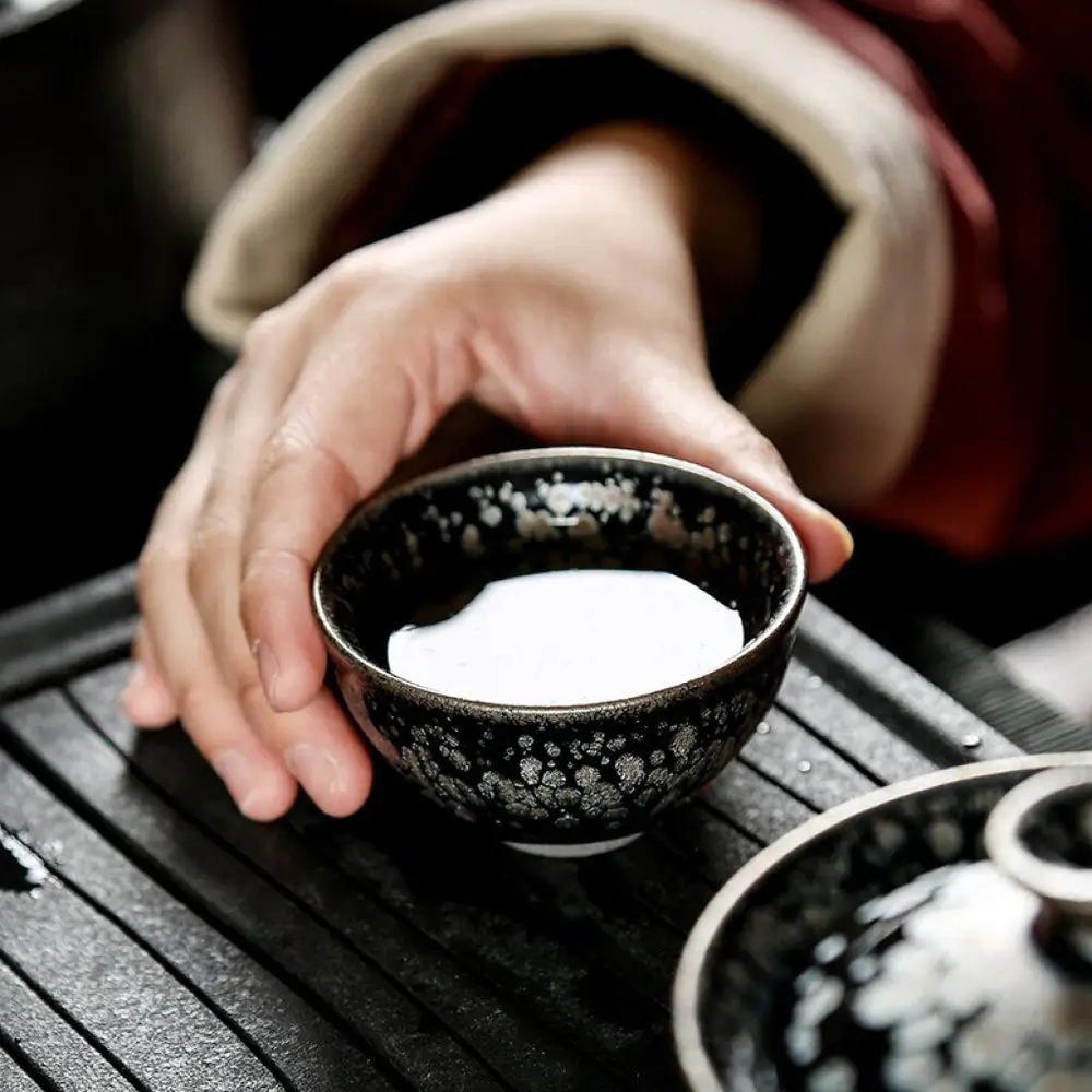 How to Use a Tenmoku Tea Cup in Japanese Tea Ceremony