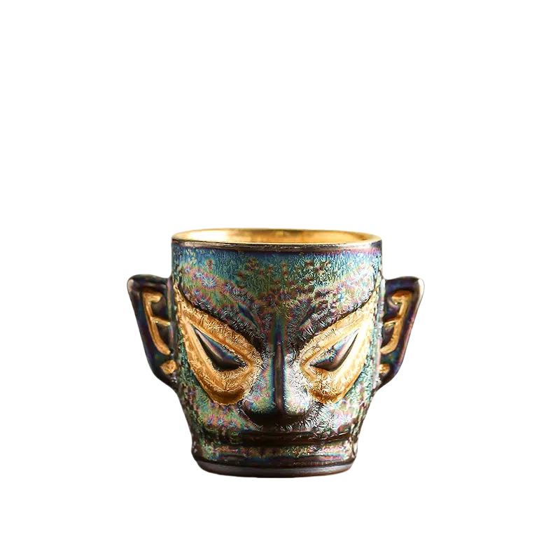 Mask Jian Zhan Tenmoku Tea Cup