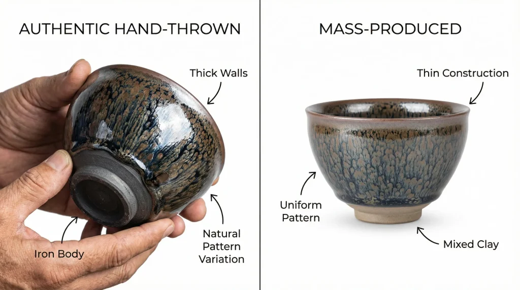 Why Are Jian Zhan Tea Cups So Expensive 4 Authentic vs Mass Produced Jian Zhan How to Identify Real Tea Cups