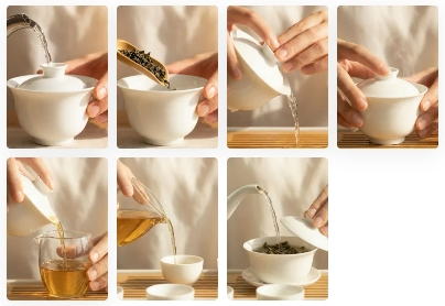Seven Steps of Gongfu Cha Tea Brewing Process