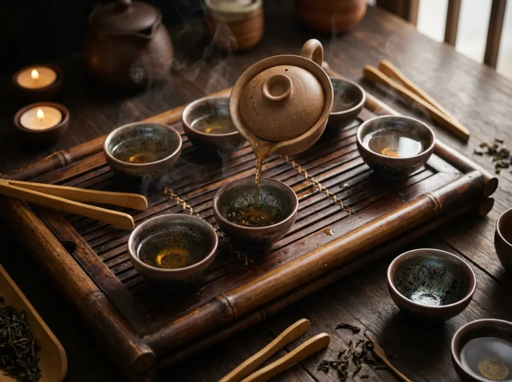 Traditional gongfu tea ceremony small jian zhan cups 50ml