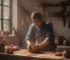 Chinese artisan hand-kneading iron-rich clay for Jian Zhan tea cup in traditional Fujian pottery workshop