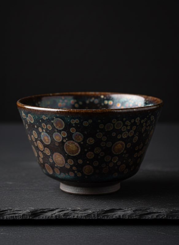 How to appreciate the various colors and patterns of oil-spot Jian zhan - image 1