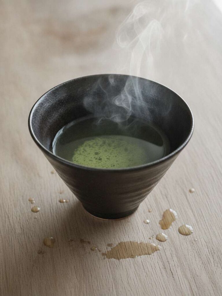 Tenmoku green tea