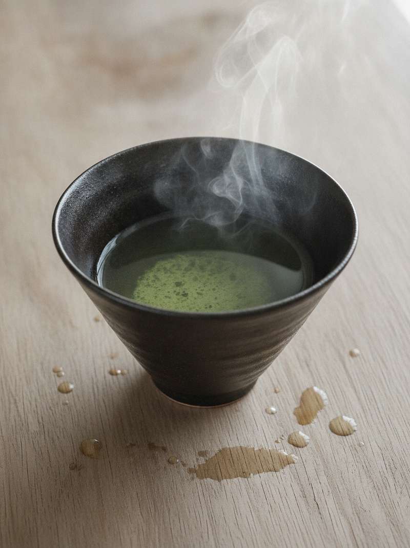 Tenmoku green tea