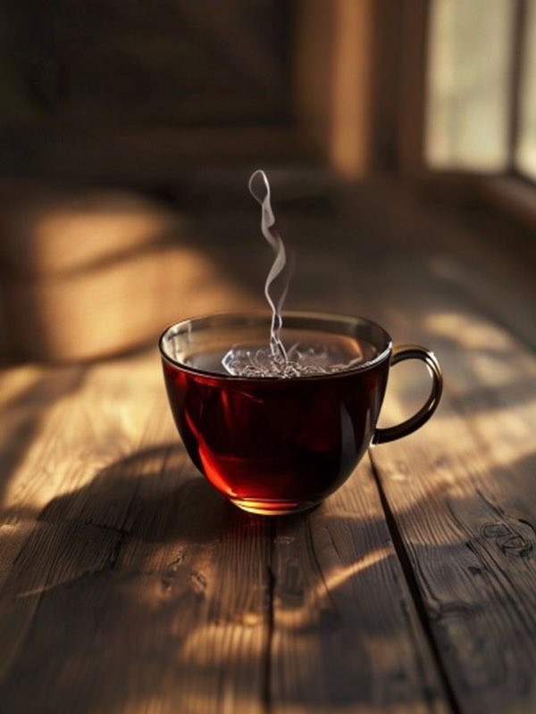 Tenmoku cup with water - featured