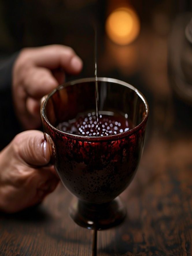 Tenmoku wine tasting